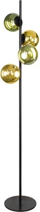 LED Stehlampe Wohnzimmer Modern Schwarz Gold Grün 40 W 160 cm Stehlampe groß - Bild 1 von 2