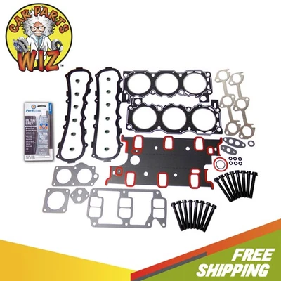 Juego de pernos de junta de culata de motor para Ford Bronco II Ranger 86-92 2,9 L V6 VIN T Foto 1 de 4