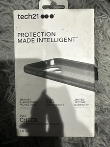 Tech21 FlexShock Evo Check Case for LG G6 - Smokey/Black - Picture 1 of 2