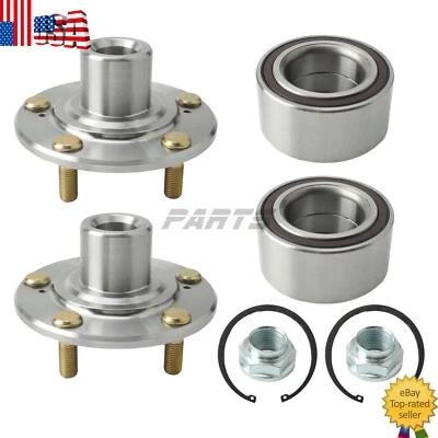 Conjunto de cojinete de cubo de rueda delantero izquierdo y derecho para Acura ILX 2013-2018 Foto 1 de 4