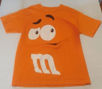 Camiseta M&M's World Unisex Naranja Cuello Redondo Manga Corta 2009 M&M's Foto 1 de 4