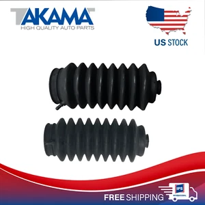 ⭐2pcs⭐ Rack & Pinion Bellow Tie Rod Boot Pair for 92-00 HONDA CIVIC, 97-01 CRV - Picture 1 of 5