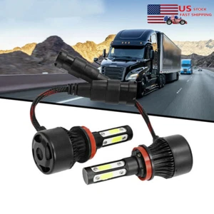 4-Side High Beam LED Headlight Bulb For Freightliner Cascadia 2008-2016 Truck 2 - Picture 1 of 12