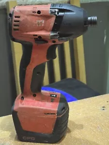 HILTI SID 14-A 14.4V CORDLESS IMPACT DRIVE WITH 3.3A LITHIUM BATTERY - Picture 1 of 10