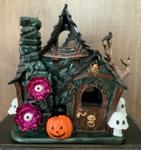 CASA EMBRUJADA 2022 Halloween Luminary 3 Mecha SOPORTE DE VELAS Baño y Funciones Corporales - Imagen 1 de 11