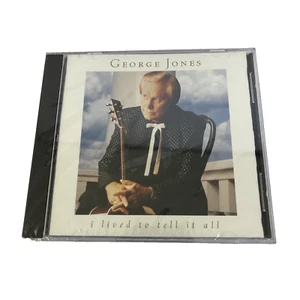 George Jones I Lived to Tell It All (CD, 1996) New Sealed - Picture 1 of 4