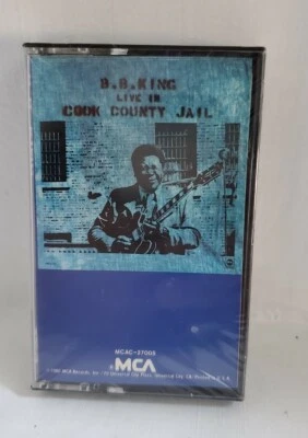 B.B. King Live in Cook County Jail Cassette Tape 1980 MCA Records - SEALED RARE! - Image 1 of 4