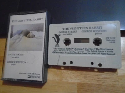RARE OOP Velveteen Rabbit CASSETTE TAPE soundtrack MERYL STREEP George Winston ! - Image 1 of 2