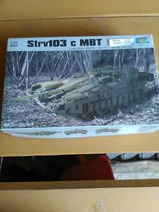 Trumpeter Swedish S Tank model kit no. 07220 New in 1/72 scale - Picture 1 of 9