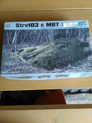 Trumpeter 瑞典 S 坦克模型套件编号 07220 全新 1/72 比例 — 第 1/4 张图片