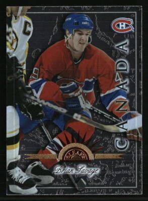 Brian Savage 1997 Leaf International #68 Hockey Card - Image 1 of 2
