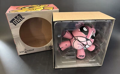 Joe Ledbetter JLED SIGNED 2006 6" PiNK Teeter LE AUTOGRAPHED Kidrobot Vinyl Toy - Image 1 of 4