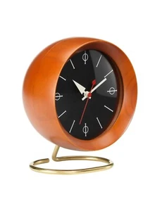 Reloj de Escritorio, Latón y Madera Antiguo Nuevo Diseño y Artículo de Regalo - Imagen 1 de 5