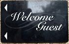 Welcome Guest Plastic Card Free Shipping (Regular Mail) B