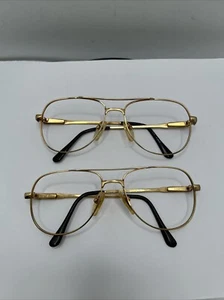 Vintage Made in KOREA Aviator 24KG Otego Magnum Flex Frames 135 2pair - Picture 1 of 11