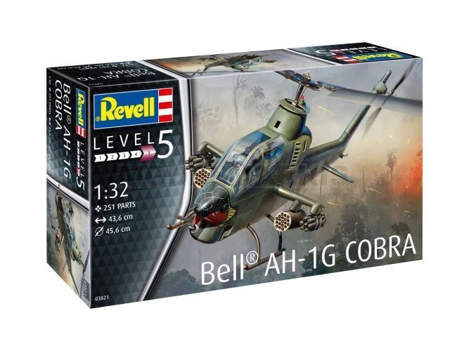 REVELL 03821 1/32 BELL AH-1G COBRA - Image 1 of 1