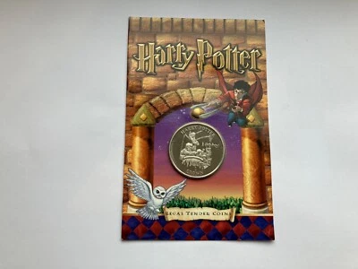 2001 ISLE OF MAN HARRY POTTER SCHOOL BRILLIANT UNCIRCULATED ONE 1 CROWN COIN BU - Image 1 of 4