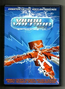 VIDEO VOLTAGE 2 Animation Factory (2006, PC DVD)  Video Backgrounds: 200 Designs - Picture 1 of 2