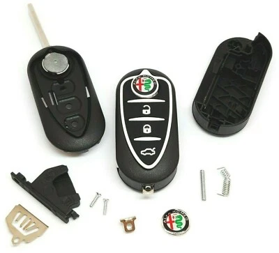 Nuovo Guscio Cover Telecomando Chiave Completa per ALFA ROMEO Giulietta Mito