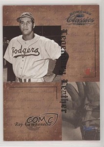 2004 Donruss Classics Legendary Leather /100 Roy Campanella #LL-45 HOF