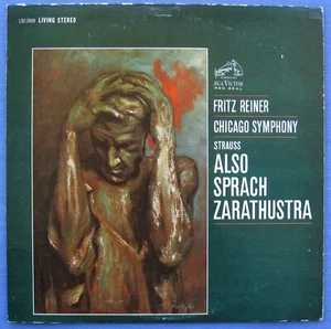 STRAUSS Also Sprach Zarathustra REINER CSO RCA LSC-2609 Stereo LP SD 1962 EX+ - Picture 1 of 4