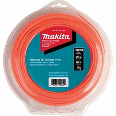 Makita, Orange, T-03408 Round Trimmer Line, 0.095, 280?, 1 lbs - Image 1 of 3