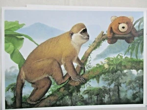 TEDDY BEAR by Tom Palmore, Artist Notecard w/Envelope - Picture 1 of 2