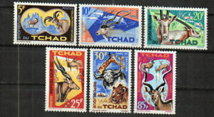 Chad Stamp 106-111  - Animals