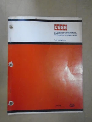 Case H70 Rotary Tiller H17 HYD PTO Kit Parts Catalog No. 1189 - Original 1977 - Image 1 of 4