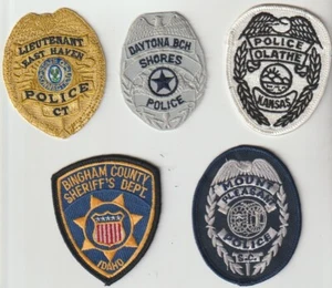 Six cap patches ship from Australia - Picture 1 of 1
