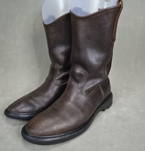 Botas de cuero marrón Red Wing 1159 Pecos para hombre talla 9 D SuperSole Oil Res - Imagen 1 de 14