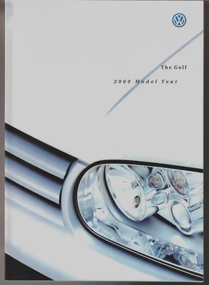 Volkswagen Golf Mk4 хэтчбек 1999-2000 Великобритании рынка брошюра V5, GTi, SE, S & E - Изображение 1 из 3