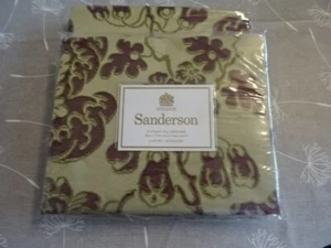 SANDERSON LILA OXFORD PILLOWCASE-AUBERGINE BNIP - Picture 1 of 2