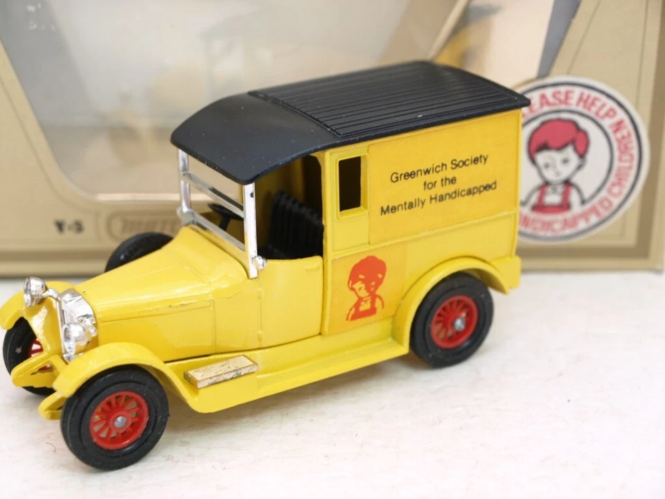Matchbox Yesteryear Y5 Talbot,Mencap,Variety Club Sunshine Coach ,code 2 model. - Image 1 of 4