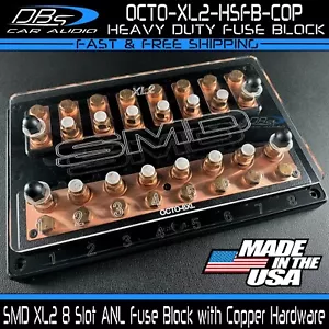 Steve Meade SMD 8 Punkt Kupfer ANL Sicherungshalter OCTO XL2 Stromverteilungsblock - Bild 1 von 4