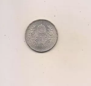 1915 Österreich Silber One Corona----- Fabelhafte Details!! - Bild 1 von 2