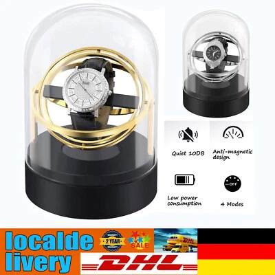 Automatik Uhrenbeweger Uhrenbox Uhrenkasten Watch Winder Box Watchwinder Ruhig - Bild 1 von 4