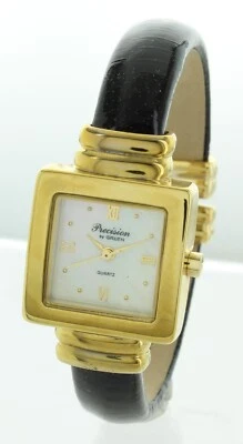 Reloj pulsera brazalete Precision by GRUEN para dama tono dorado Foto 1 de 4