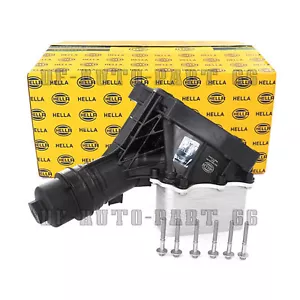Hella Engine Oil Cooler Assembly11428583895 for BMW F22 G30 540i 640i 740i M240i - Picture 1 of 7