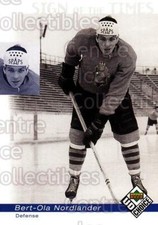 1998-99 Swedish UD Choice #203 Bert-Ola Nordlander