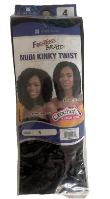 Плетеная коса Shake-n-Go Freetress Nubi Kinky Twist крючок и защелка крючок цвет 4 - Изображение 1 из 2