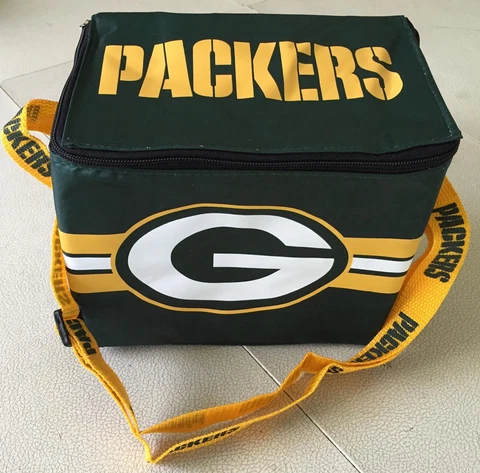 Green Bay Packers Forever Collectibles Insulated Lunch Bag New! Cover
