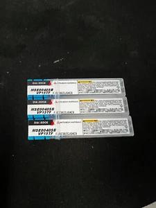 3x VHM Bohrer MSE0040SB VP15TF Mitsubishi 3xd ohne IK 0,4 mm - Bild 1 von 3