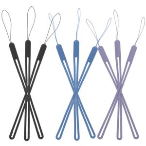 9 Pcs Silicone Bracelet Anti-lost Phone Wrist Strap Lanyard Straps for - Photo 1 sur 12