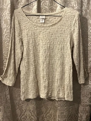 Blusa pequeña Covington Petite elegante tostada elegante para mujer Foto 1 de 3