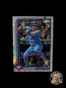 2025 Topps Chrome - Leo Jimenez #276 (RC) Topps Logofractor  - Bild 1 von 2