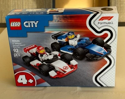 LEGO CITY: F1 WILLIAMS RACING & HAAS F1 RACE CARS (60464) NUEVO 92 PIEZAS Foto 1 de 4