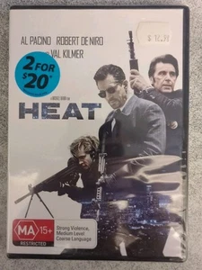 Heat (DVD, 1995) Al Pacino, Robert De Niro, Val Kilmer - NEW & SEALED - Picture 1 of 5