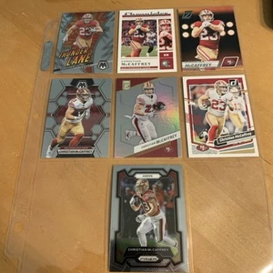 7 Card Christian McCaffrey Card Lot - Picture 1 of 2
