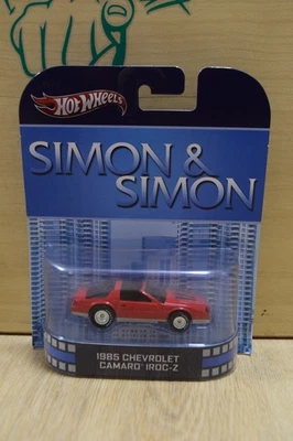 Hot Wheels Simon & Simon 1985 Chevrolet Camaro Iroc-Z Retro Entertainment 1/64 - Image 1 of 4